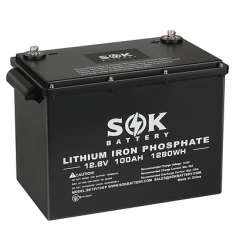 SOK 12v 100Ah Lithium Battery